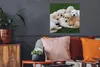 MuchoWow® Poster Tiere - Welpen - Hunde 50x50 cm - Produktbild-Vorschau 2