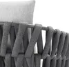 tectake Gartenmöbel-Set Lugano Tisch 2 Stühle Rope-Design Produktbild-Vorschau 9