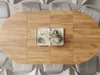 Runder Ausziehbarer Esstisch - Loft Style Tisch mit Produktbild-Vorschau 9