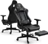 Chair Racing Chefsessel mit Fußstütze und ergonomsichen Produktbild-Vorschau 3
