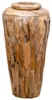 vidaXL Deko-Vase 40 x 80 cm Massivholz Teak Produktbild-Vorschau 7