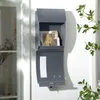 Boîte aux lettres HOMCOM avec couvercle, serrure et fenêtre Voir les images du produit 7