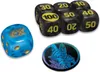 A collection of dice and a coin, likely for a trading card game. Produktbild-Vorschau