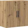 vidaXL Armoire murale Artisan-Chêne 60 x 31,5 x 60 cm Bois Voir les images du produit 1