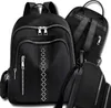 EDIBAZZAR | Damenrucksack elegant urban schwarz boho Produktbild-Vorschau 7
