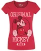 Mickey Mouse T-Shirt Damen Original rot meliert S Produktbild-Vorschau 1