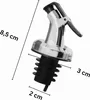 Versatore per bottiglie nero con tappo in plastica in set Anteprima dell’immagine prodotto 6