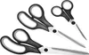 Scheren Set - Haushaltsschere / Stickschere / Schneiderschere - Edelstahl - 3-teilig Produktbild-Vorschau