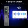 A digital voice recorder is shown with a graphic illustrating its A-B repeat function. Náhľad obrázku produktu