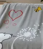 XXL Peanuts Flanell Flauschdecke Snoopy Kuschel Decke, Produktbild-Vorschau 3