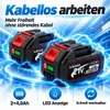 Akku-Heißluftpistole 21V, 500W Heißluftgebläse, 300/550°C, Produktbild-Vorschau 4