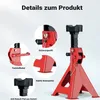 Wiltec 2 x kozły o regulowanej wysokości, każdy o nośności Podgląd zdjęcia produktu 6