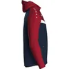 JAKO Unisex Kapuzenjacke Iconic, Farbe:marine/chili rot, Produktbild-Vorschau 4