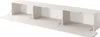 A white TV lowboard with its doors open, showing the interior compartments. Produktbild-Vorschau