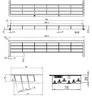 SOTECH Lüftungsgitter für Sockel 396 x 83 mm – weiß Produktbild-Vorschau 4