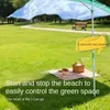 Tenda da sole per spiaggia e attività all'aperto, UPF50+, Anteprima dell’immagine prodotto 3