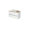 Waschtisch-Set >Pienza< in weiß - 100x54x48cm (BxHxT) Produktbild-Vorschau 2