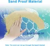 Picknickdecke 200×200 cm, sanddicht, wasserdicht, mit Produktbild-Vorschau 3