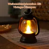 Weihnachtsdeko Mini Laternen Schwarz,6 Stück LED Produktbild-Vorschau 2