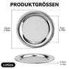 2 Stück Räuchersieb Edelstahl Ø10 cm, Siebe für Duftlampen Produktbild-Vorschau 2