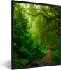MuchoWow® Gerahmtes Poster Landschaft - Dschungel - Produktbild-Vorschau 1