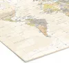 MuchoWow® MuchoWow® Gerahmtes Poster Welt - Karte - Retro Produktbild-Vorschau 7