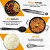Strex Set d'Ustensiles de Cuisine avec Support 15 pièces - Voir les images du produit 5