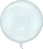 Palloncino in foil rotondo 40cm trasparente/blu Anteprima dell’immagine prodotto 1