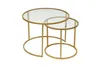 Skye Decor, Białoruś - Gold, Glass 60, stolik kawowy, Podgląd zdjęcia produktu 1