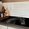 KitchenYeah© Herdabdeckplatte Pferd - Tier - Schwarz , Produktbild-Vorschau 5