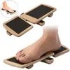 Balance Board Holz Fußtrainer Knöchel Trainer Rutschfest Produktbild-Vorschau 1
