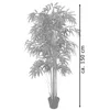 Bambou Plante Artificielle Artificiel Plastique 150cm Voir les images du produit 7
