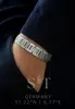 Edelstahlarmband Herren Armband Schmuck Knebelverschluss Produktbild-Vorschau 2