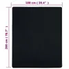vidaXL Spannbettlaken 2 Stk. Jersey Schwarz 100x200 cm Produktbild-Vorschau 5