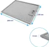 Filtro antigrasso Electrolux in metallo 506x300x8mm Anteprima dell’immagine prodotto 2