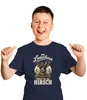 Mei Lederhosn trogt no da Hirsch  Bayern Lederhose Kinder Produktbild-Vorschau 2