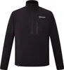 Schwarzer Berghaus Halb-Zip Polartec-Fleece Prism Micro mit Stehkragen und Brusttasche mit Reißverschluss Produktbild-Vorschau
