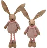 1 Osterhase mit Teleskopbeine Dekohase Hasenfigur Stoffhase Produktbild-Vorschau 5