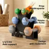 KM-Fit Ensemble d'haltères 18 kg avec support Haltères en Voir les images du produit 3