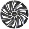 Tappi mozzo WRC 16 pollici - argento/nero - 4 pezzi Anteprima dell’immagine prodotto 1
