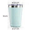 Hama To Go, Becher, Rund, 0,27 l, Blau, Edelstahl, Produktbild-Vorschau 13