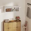 HOMCOM Badkamerkast, hangkast, wandkast met omhoogklappende Productafbeelding-voorbeeld 8