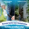 ProfiHelfer Teleskop Waschbürste 4,6m – 4-in-1 Set 10-tlg. Produktbild-Vorschau 5