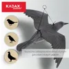 KADAX Duży Kruk Odstraszacz Na Balkon Ptaków Gołębi Szpaków Podgląd zdjęcia produktu 3