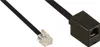 InLine 18833, 3 m, RJ12, RJ12, Samec, Samice, Černá Náhled obrázku produktu 3