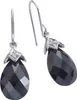 Celesta Silber Ohrringe 925/- Sterling Silber 3,2cm weiß Produktbild-Vorschau 1