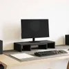 vidaXL Support d'écran Réglable Noir aspect chêne Voir les images du produit 2