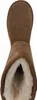 A top-down view of a brown, fur-lined boot. Anteprima dell’immagine prodotto
