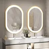 Vrygle Miroir Ovale avec Éclairage : Miroir LED 80x50 cm, Voir les images du produit 8