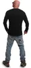 Yakuza Herren Bleak Basic Longsleeve, Schwarz, M Podgląd zdjęcia produktu 4